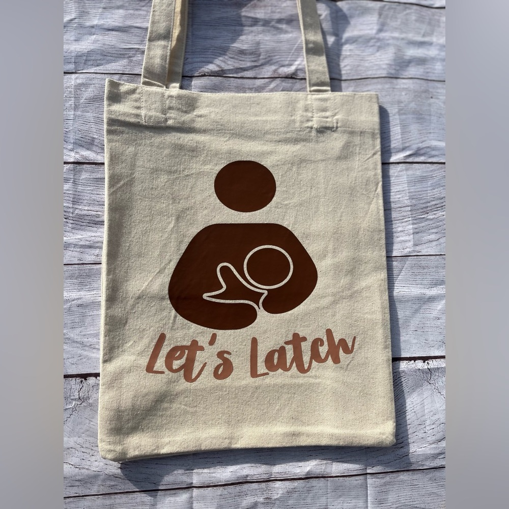 Breastfeeding Recycled Canvas Tote Bag
